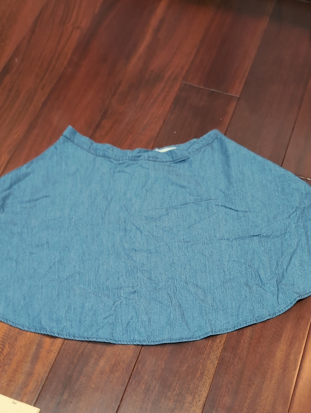 Casual Blue Circle Skirt - Unbranded